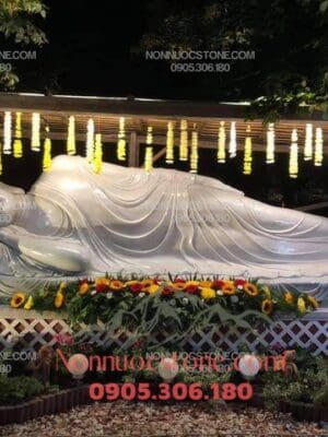 Tượng Phật Niết Bàn Bằng Đá 19