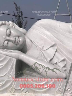Tượng Phật Niết Bàn Bằng Đá 02