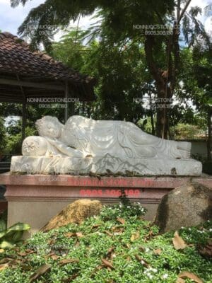 Tượng Phật Niết Bàn Bằng Đá 23