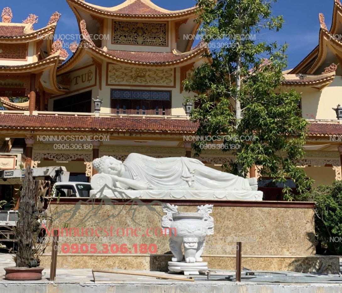 Tượng Phật Niết Bàn Bằng Đá 27 1 Tượng Phật Niết Bàn Bằng Đá 27