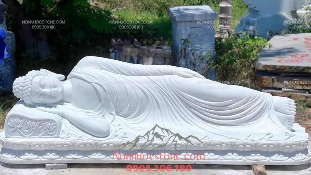 Tượng Phật Niết Bàn Bằng Đá 54 1 Tượng Phật Niết Bàn Bằng Đá 54