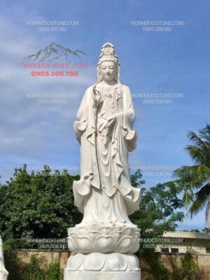 Tượng Phật Quan Âm Bằng Đá 16