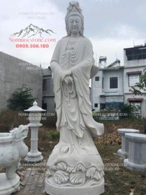 Tượng Phật Quan Âm Bằng Đá 18