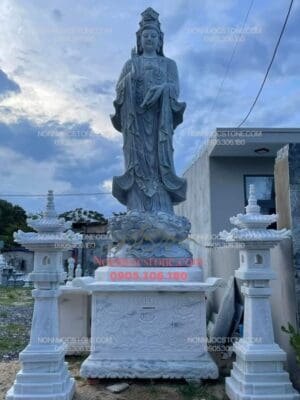 Tượng Phật Quan Âm Bằng Đá 26