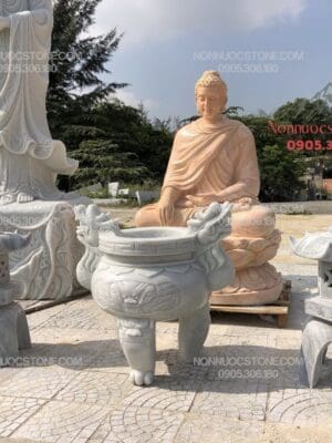 Tượng Phật Thích Ca Bằng Đá 100