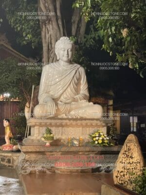 Tượng Phật Thích Ca Bằng Đá 112