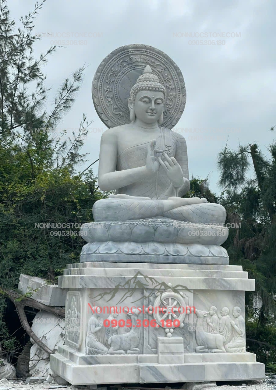 Tượng Phật Thích Ca Bằng Đá 124 1 Tượng Phật Thích Ca Bằng Đá 124