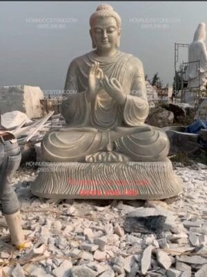 Tượng Phật Thích Ca Bằng Đá 127