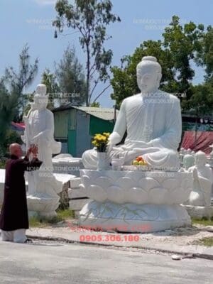 Tượng Phật Thích Ca Bằng Đá 129