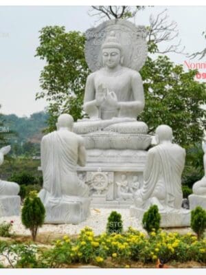 Tượng Phật Thích Ca Bằng Đá 150