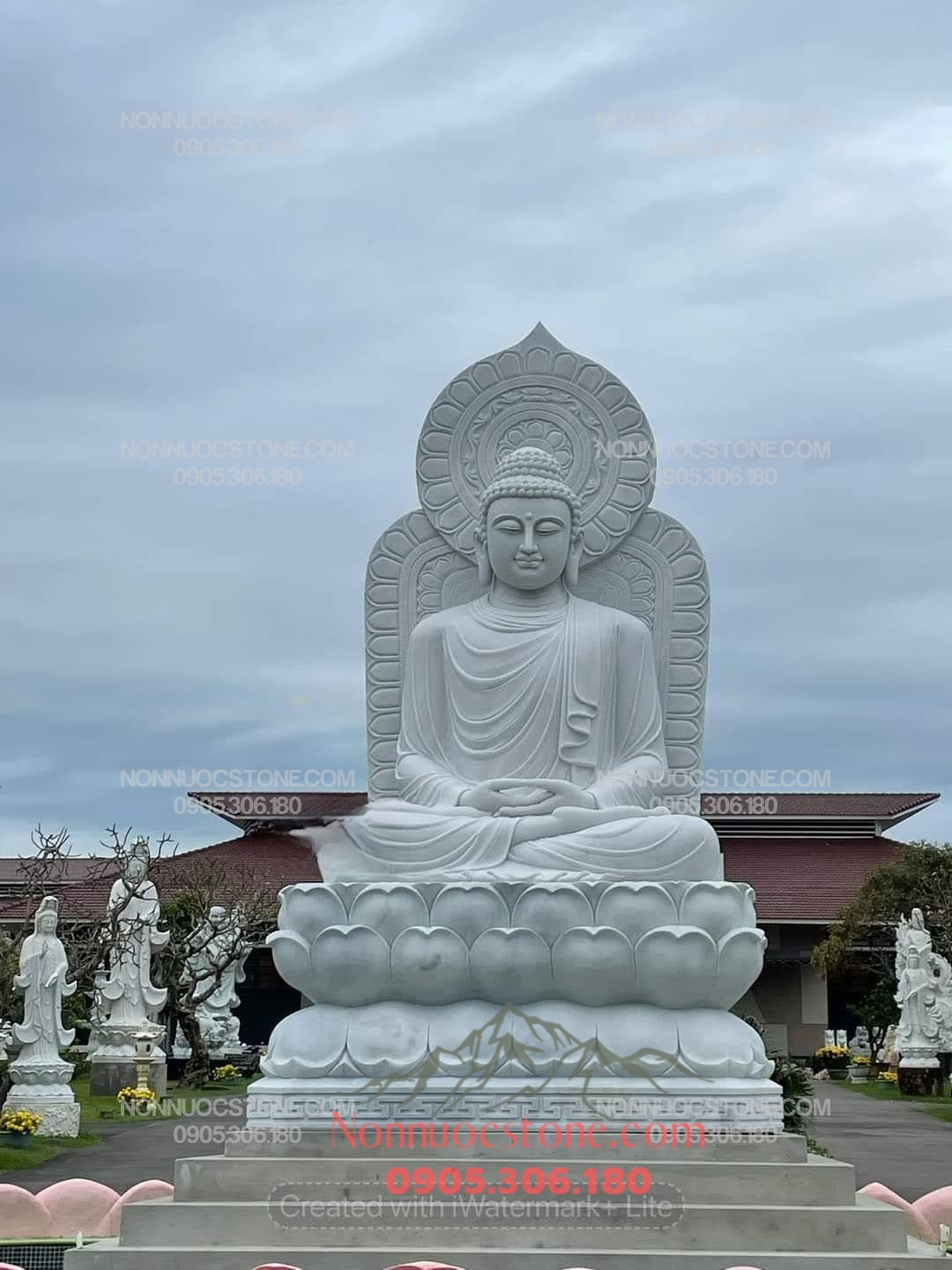 Tượng Phật Thích Ca Bằng Đá 163 1 Tượng Phật Thích Ca Bằng Đá 163