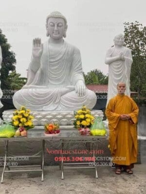 Tượng Phật Thích Ca Bằng Đá 169