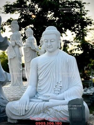 Tượng Phật Thích Ca Bằng Đá 18