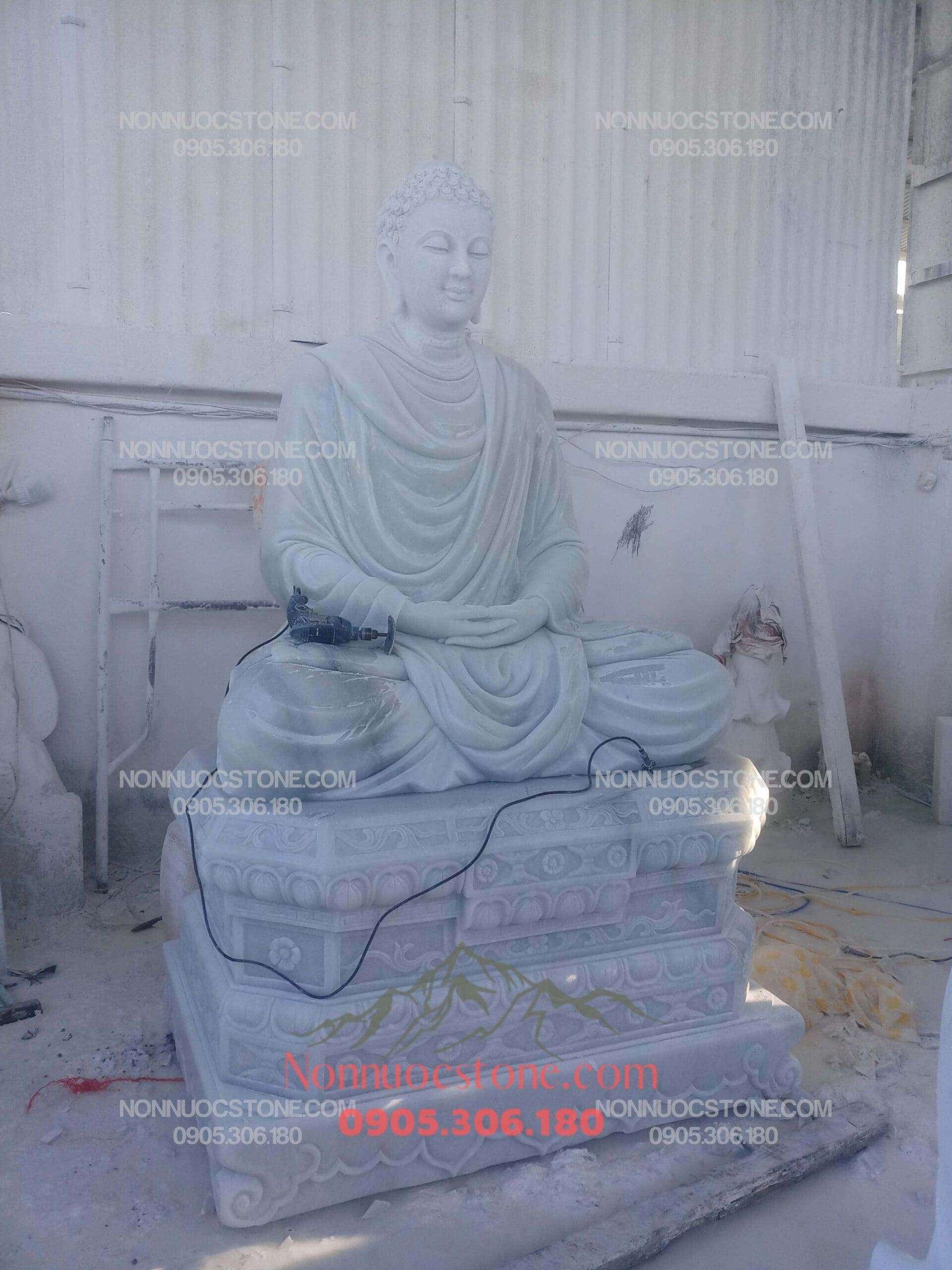 Tượng Phật Thích Ca Bằng Đá 02 1 Tượng Phật Thích Ca Bằng Đá
