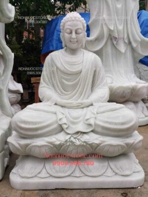 Tượng Phật Thích Ca Bằng Đá 03