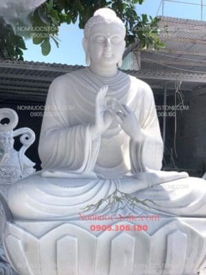 Tượng Phật Thích Ca Bằng Đá 38