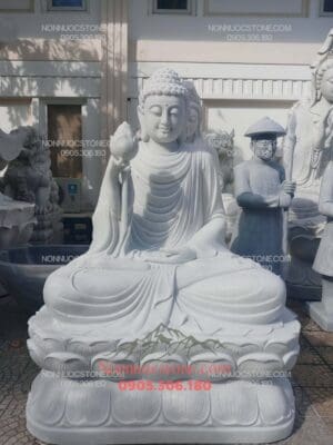 Tượng Phật Thích Ca Bằng Đá 04