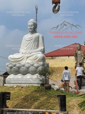 Tượng Phật Thích Ca Bằng Đá 60