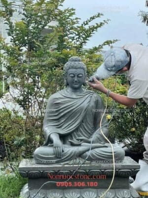 Tượng Phật Thích Ca Bằng Đá 65