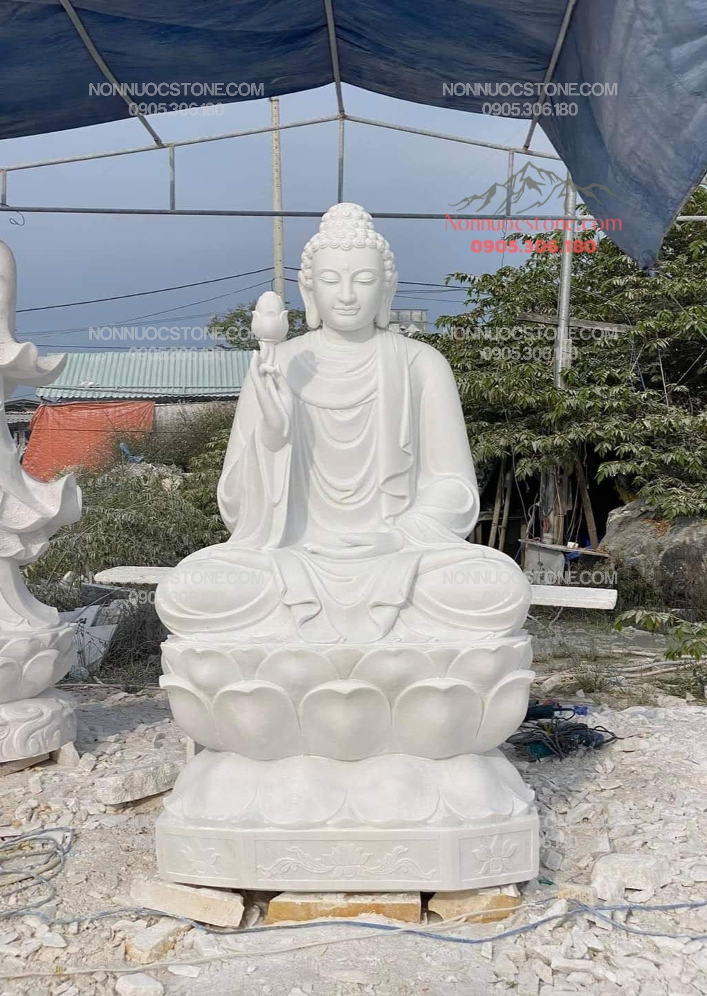 Tượng Phật Thích Ca Bằng Đá 68 1 Tượng Phật Thích Ca Bằng Đá 68