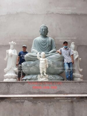 Tượng Phật Thích Ca Bằng Đá 07