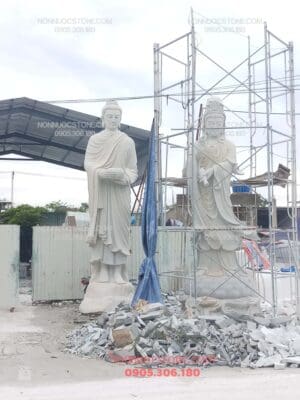 Tượng Phật Thích Ca Khất Thực Bằng Đá 17
