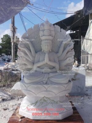 Tượng Thiên Thủ Thiên Nhãn Bằng Đá 10