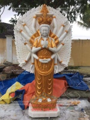 Tượng Thiên Thủ Thiên Nhãn Bằng Đá 16