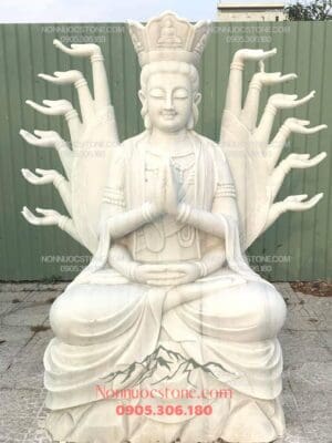 Tượng Thiên Thủ Thiên Nhãn Bằng Đá 18
