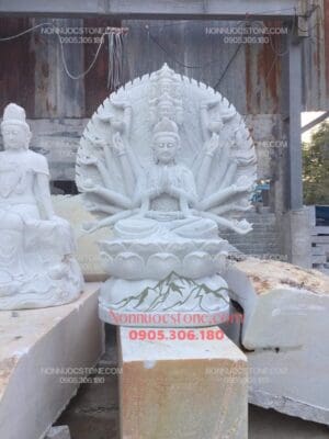 Tượng Thiên Thủ Thiên Nhãn Bằng Đá 22