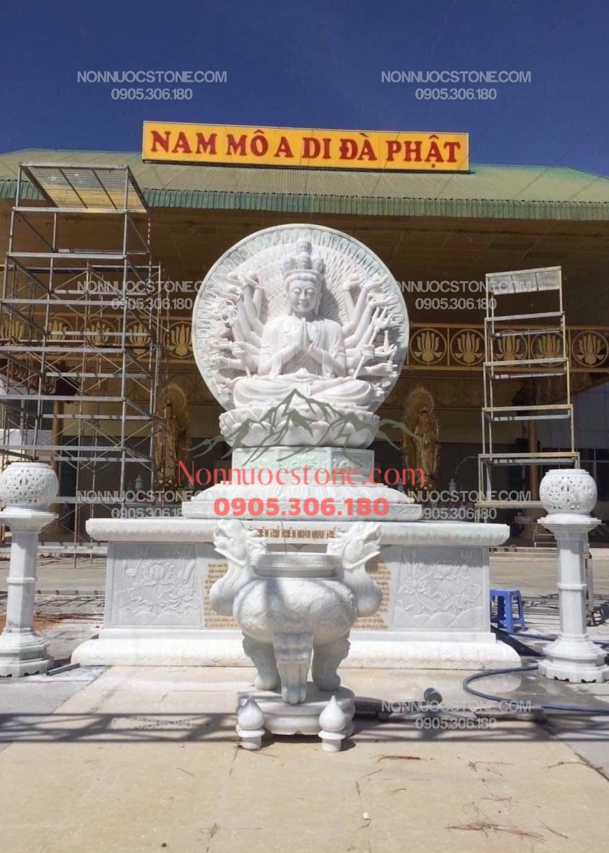 Tượng Thiên Thủ Thiên Nhãn Bằng Đá 24 1 Tượng Thiên Thủ Thiên Nhãn Bằng Đá 24