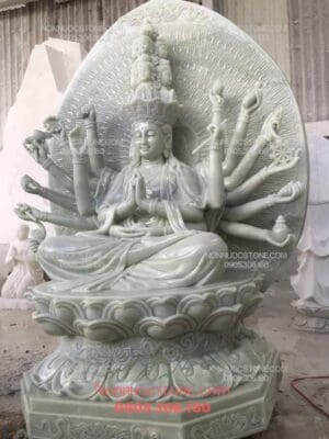 Tượng Thiên Thủ Thiên Nhãn Bằng Đá 04