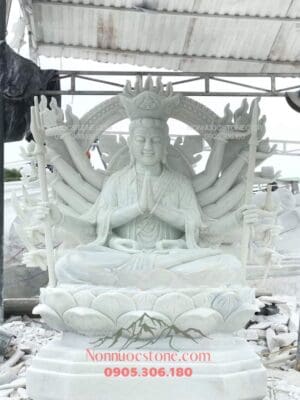 Tượng Thiên Thủ Thiên Nhãn Bằng Đá 05