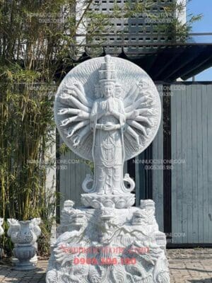 Tượng Thiên Thủ Thiên Nhãn Bằng Đá 08