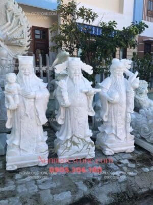 Tượng PhướcLộc Thọ Bằng Đá 07