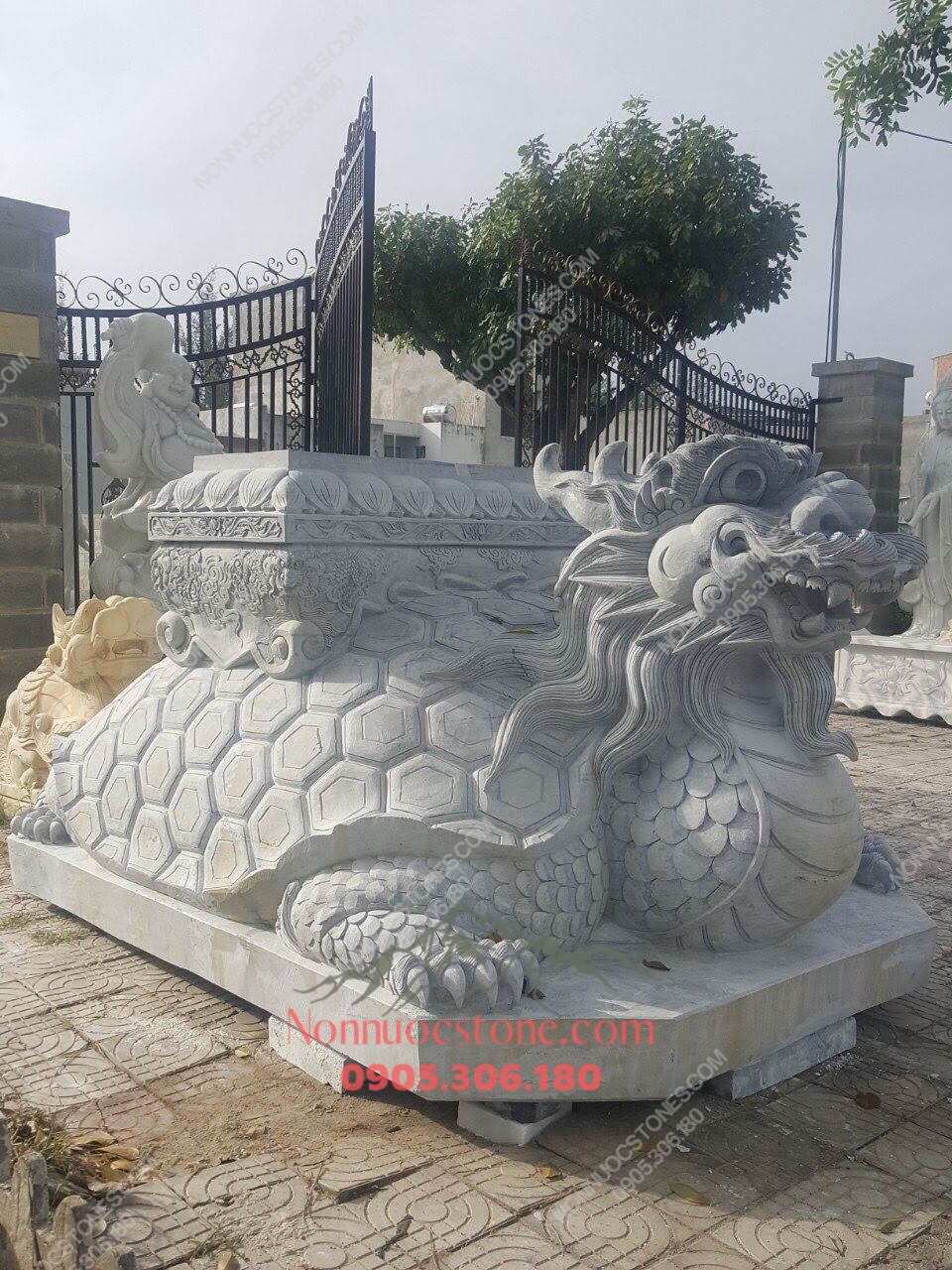 Tượng Rùa Bằng Đá 06 1 Tượng Rùa Bằng Đá 06