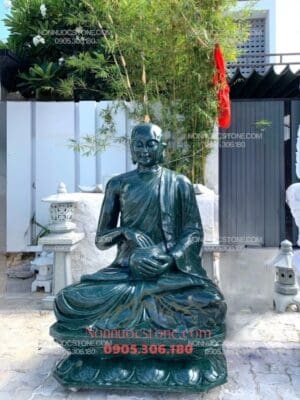 Tượng Phật Sivali Bằng Đá 13