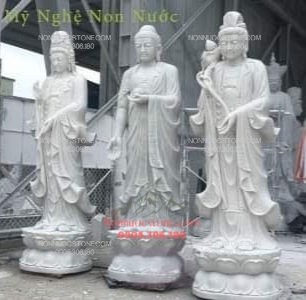 Tượng Tam Thế Phật Bằng Đá 29 1 Tượng Tam Thế Phật Bằng Đá 29