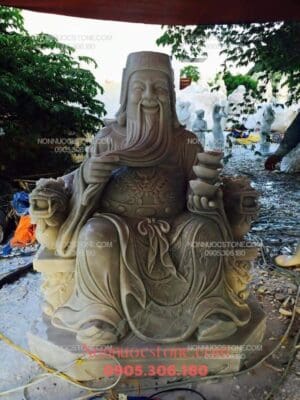 Tượng Thần Tài Thổ Địa Bằng Đá 07