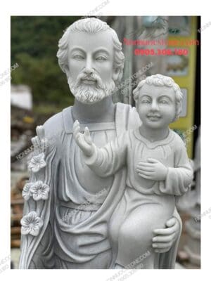Tượng Thánh Giuse Bằng Đá 12