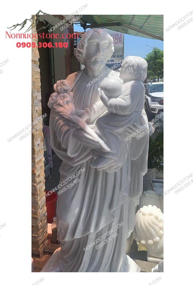Tượng Thánh Giuse Bằng Đá 20 1 Tượng Thánh Giuse Bằng Đá 20