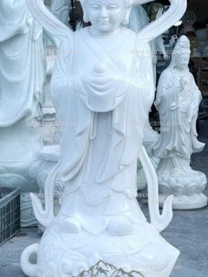 Tượng Thiện Tài Đồng Tử Bằng Đá 13
