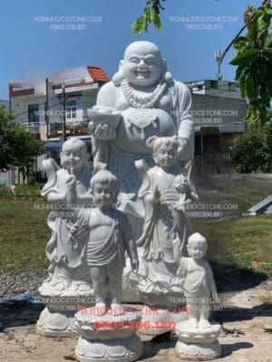 Tượng Thiện Tài Đồng Tử Bằng Đá 18