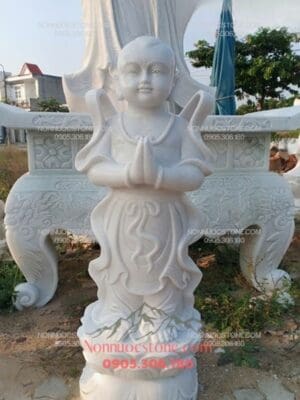Tượng Thiện Tài Đồng Tử Bằng Đá 19