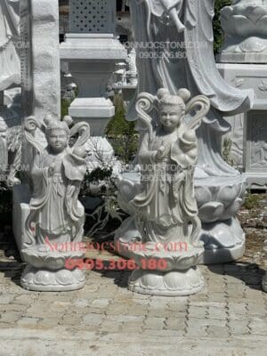 Tượng Thiện Tài Đồng Tử Bằng Đá 02