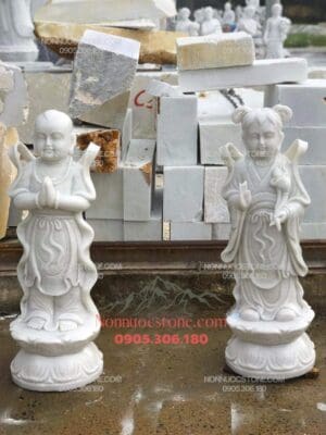 Tượng Thiện Tài Đồng Tử Bằng Đá 23