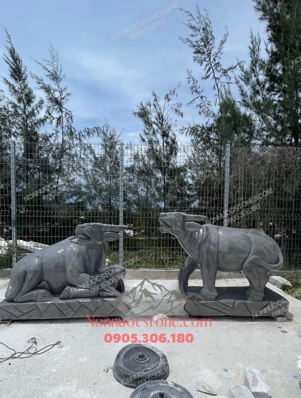 Tượng Trâu Bằng Đá 01 1 Tượng Trâu Bằng Đá 01