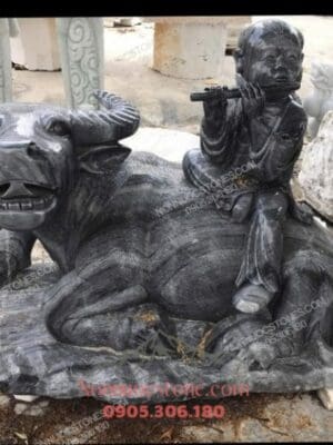 Tượng Trâu Bằng Đá 12