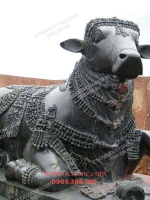 Tượng Trâu Bằng Đá 03