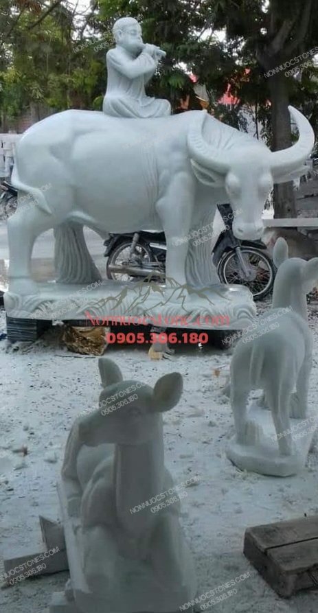 Tượng Trâu Bằng Đá 09 1 Tượng Trâu Bằng Đá 09